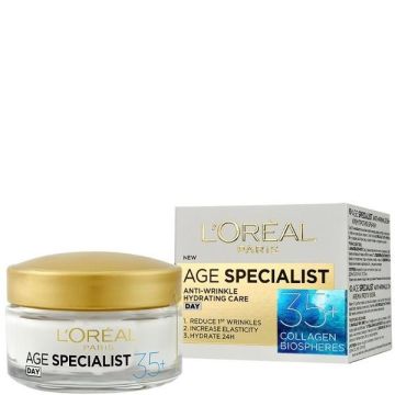L’Oreal Age Specialist 35+ Хидратиращ дневен крем за лице 50 мл