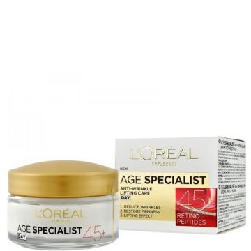 L’Oreal Age Specialist 45+ Дневен крем за лице с лифтинг ефект 50 мл
