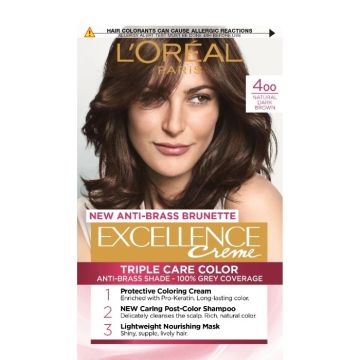 L’Oreal Excellence Creme Боя за коса 400 Natural Dark Brown