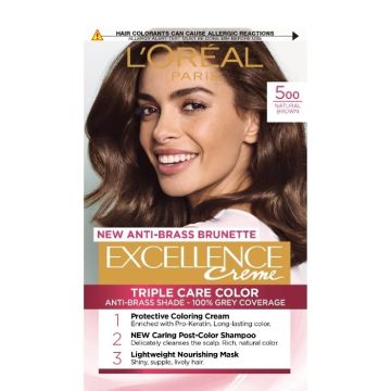 L’Oreal Excellence Creme Боя за коса 500 Natural Brown