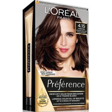 L'Oreal Preference Трайна боя за коса 4.15 Caracas