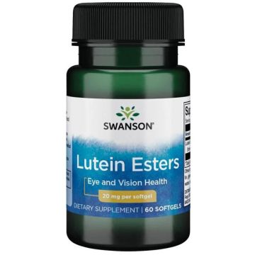 Swanson Lutein Лутеин 20 мг х 60 капсули