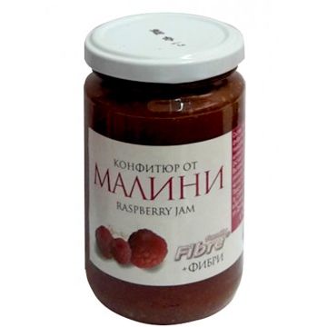 Конфитюр от малини с фибри 340 гр