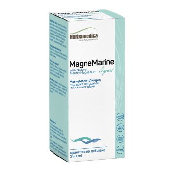 Herbamedica Magne Marine Liquid Натурален морски магнезий 250 мл