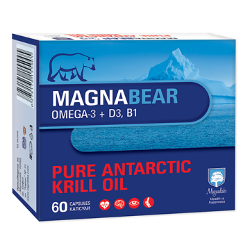Magnabear За добро сърдечно здраве х60 капсули Magnalabs 