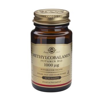 Solgar Methylcobalamin Vitamin B12 Витамин В12 1000 мг х 30 таблетки