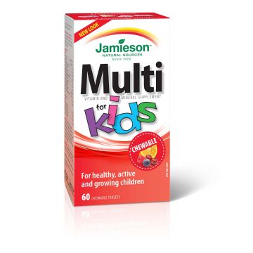 Jamieson Multi for Kids Витамини и минерали за деца х 60 дъвчащи таблетки