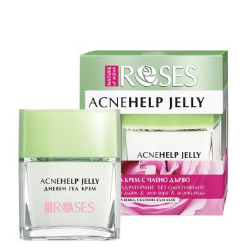 Agiva Roses AcneHelp Jelly Дневен гел крем 50 мл