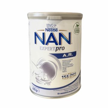 Nestle NAN A.R. Формула за кърмачета против повръщане (регургитация) 0+М 400 гр 