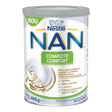 Nestle Nan Complete Comfort Хипоалергенно мляко за бебета с храносмилателни проблеми 0М+ 400 гр