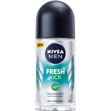 Nivea Men Fresh Kick Дезодорант рол-он против изпотяване за мъже 50 мл