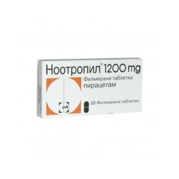Ноотропил 1200 мг х 20 таблетки UСB Pharma