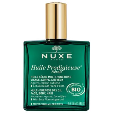 Nuxe Huile Prodigieuse Néroli Organic Мултифункционално био сухо олио с нероли 100 мл