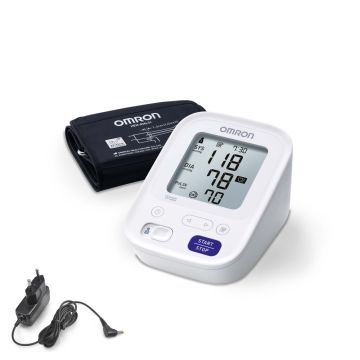 Апарат за измерване на кръвно налягане Omron M3 New + адаптер