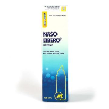 Naso Libero Isotonic 0.9% NaCl Изотоничен спрей за нос 100 мл