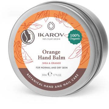 Ikarov Органичен балсам за ръце портокал за нормална и суха кожа 50 мл