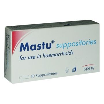 Mastu Suppository Супозитории при хемороиди 10 бр Stada