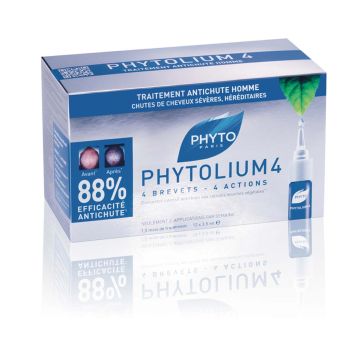Phyto Phytolium 4 Серум срещу обилен и постоянен косопад при мъже х 12