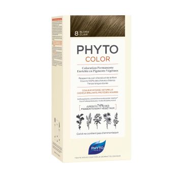 Phyto Phytocolor Безамонячна боя за коса 8 Светло Русо / Blond Clair