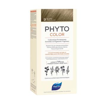 Phyto Phytocolor Безамонячна боя за коса 9 Много Светло Русо / Blond Tres Clair