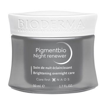 Bioderma Pigmentbio Изсветляващ нощен крем за лице против пигментации 50 мл