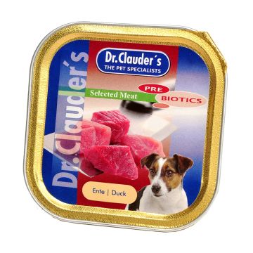 Selected Meat Ente Pre Biotics Храна за кучета 100 гр патешко месо