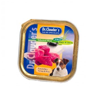 Selected Meat Pro Hair Skin Truthahn Rice Храна за кучета пуйка и ориз за проблемна кожа и козина 100 гр
