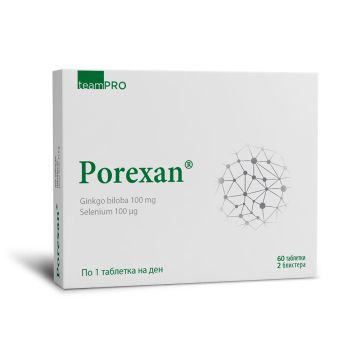 Porexan За разширяване на  кръвоносните съдове x60 таблетки TeamPro