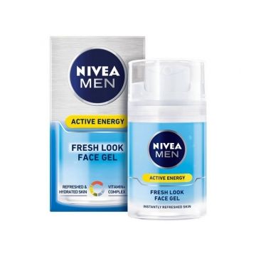 Nivea Men Active Energy Крем-гел за лице за мъже 50 мл