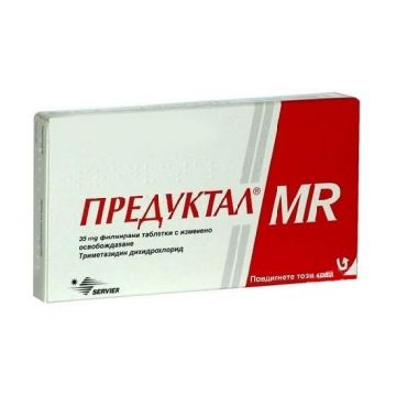 Предуктал MR 35 мг х 60 таблетки Servier