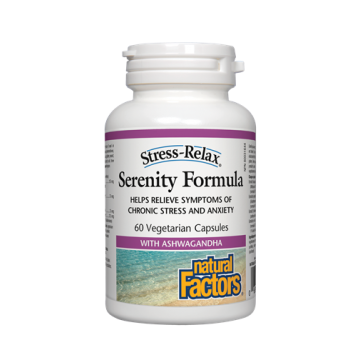 Natural Factors Serenity Formula при хроничен стрес и тревожност 312,5 мг х 60 капсули