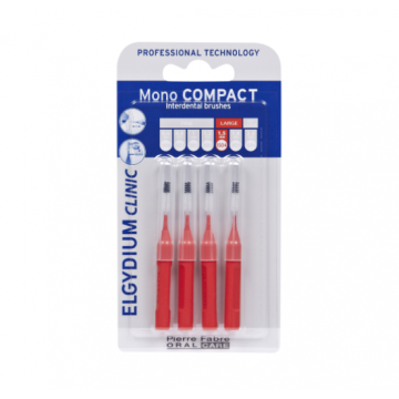 Elgydium Clinic Mono Compact 1.5 mm интердентални четки червени