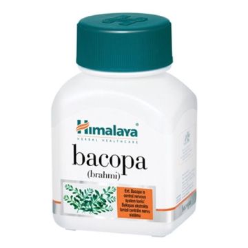Himalaya Bacopa (Brahmi) Бакопа (Брахми) - Подкрепя функциите на мозъка и нервната система х 60 капсули