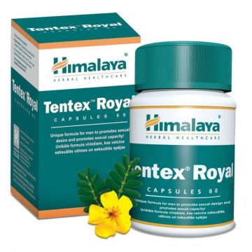 Himalaya Tentex Royal Тентекс Роял - нехормонален сексуален стимулант за мъже х 60 капсули