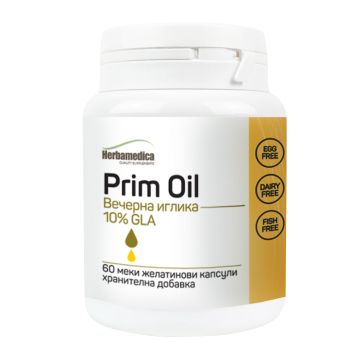 Herbamedica Prim Oil Масло от вечерна иглика 505 мг х 60 капсули