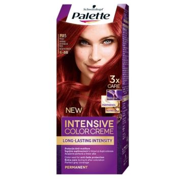 Palette Intensive Color Creme Tрайна крем-боя за коса RI5 Intensive Red / Наситено червен 