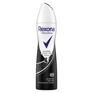 Rexona Invisible on Black + White Clothes Дезодорант против изпотяване за жени 150 мл