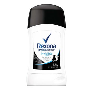 Rexona Invisible Aqua Стик против изпотяване за жени 40 мл