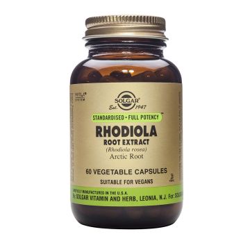 Solgar Rhodiоla Extract Златен корен Родиола за оросяване х60 капсули