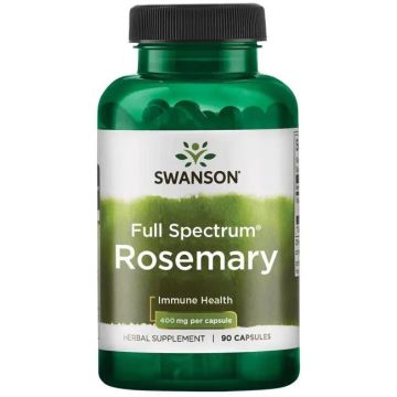 Swanson Full Spectrum Rosemary Розмарин 400 мг 90 капсули