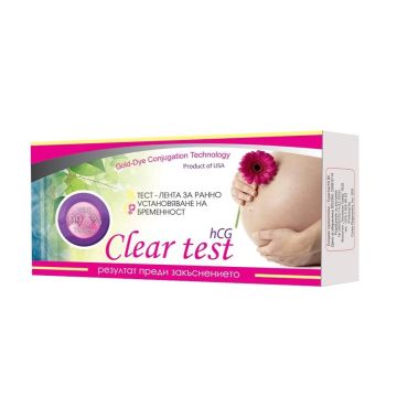Clear Test Тест за бременност за ранно установяване на бременност