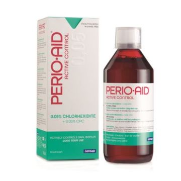 Perio-Aid Аctive Control Вода за уста при пародонтит за продължителна употреба 500 мл