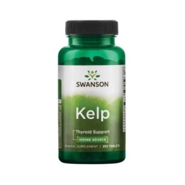 Swanson Kelp източник на йод 225 мг х 250 таблетки