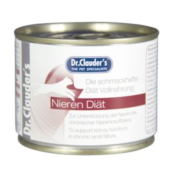 Dr. Clauder's Kidney Diet Терапевтична храна за кoтки при хронична бъбречна недостатъчност 200 гр