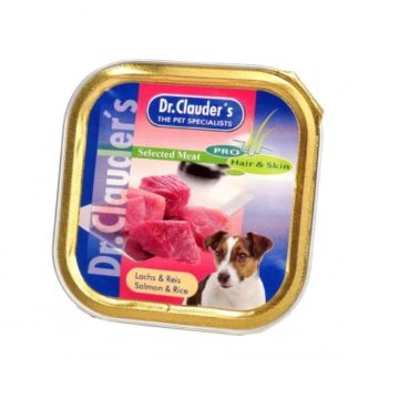 Selected Meat Pro Hair Skin Salmon Rice Храна за кучета сьомга и ориз за проблемна кожа и козина 100 гр