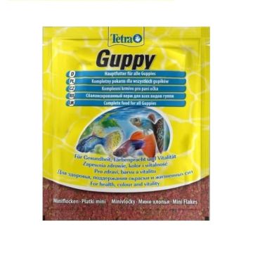 TetraPro Guppy Храна за рибки гупи саше 12 гр