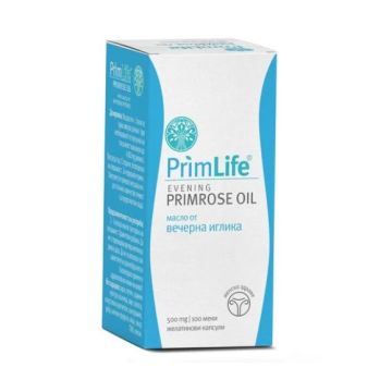 Naturprodukt Primlife Масло от вечерна иглика 500 мг х100 меки капсули