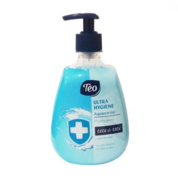 Teo Ultra Hygiene Aquamarine Soap Течен сапун ултра хигиена 400 мл