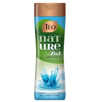 Teo Nature Shampoo Minerals Шампоан и балсам за нормална коса с минерали 2в1 350 мл