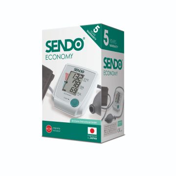 Полуaвтоматичен aпарат за измерване на кръвно налягане Sendo Economy